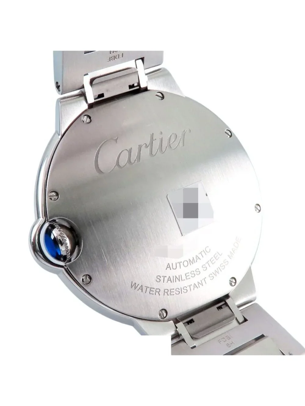 Cartier Ballon Bleu Silver SS de 40 Watch Automatic